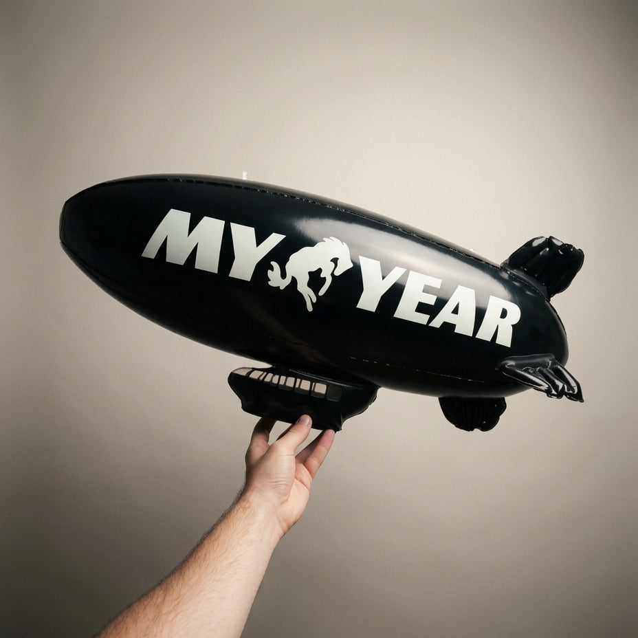 MY YEAR — Glow-in-the-Dark Inflatable Blimp