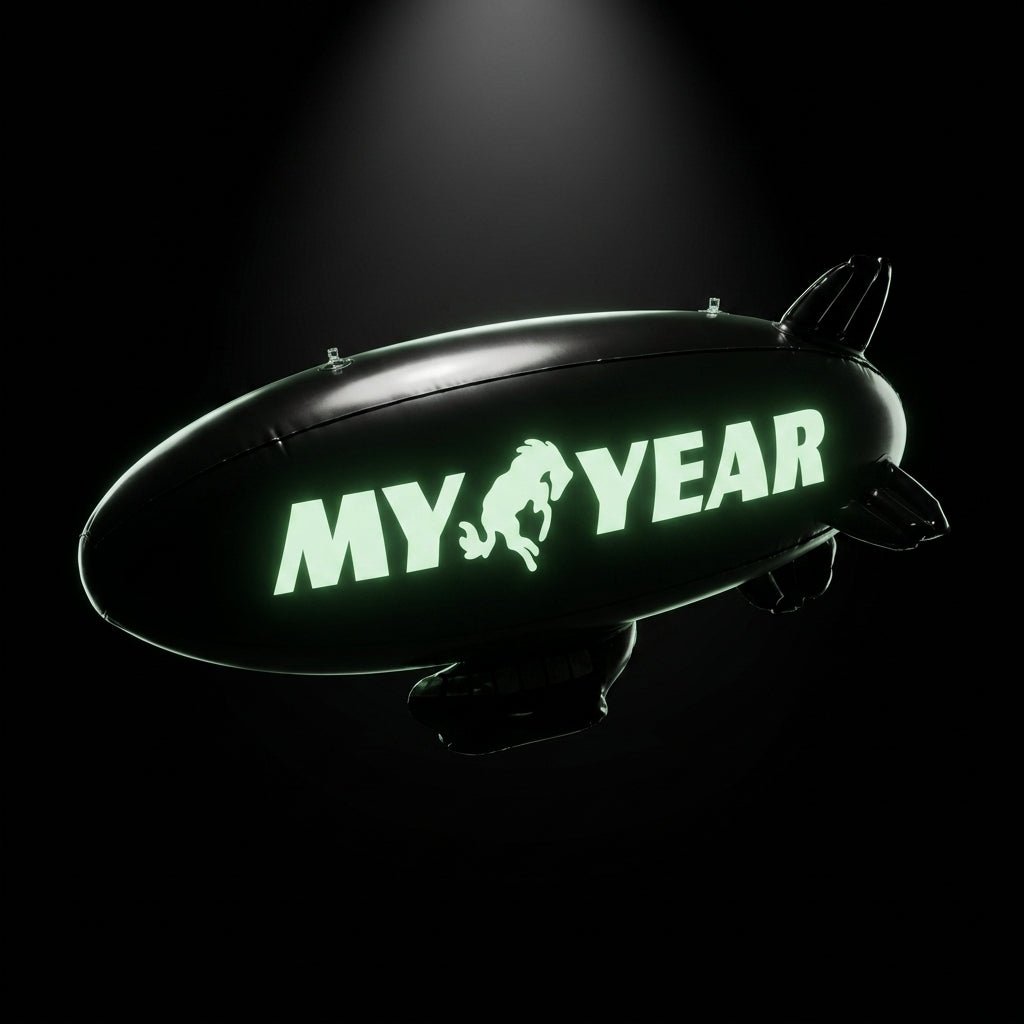 MY YEAR — Glow-in-the-Dark Inflatable Blimp