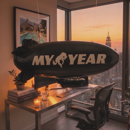 MY YEAR — Glow-in-the-Dark Inflatable Blimp